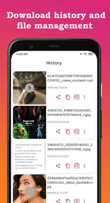 Insta Downloader android App screenshot 1